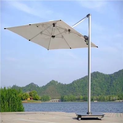 ما هو متوسط ​​ارتفاع المظلة الخارجية الكبيرة؟